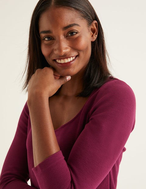 Tilly Ottoman Top - Ruby Ring Tilly Ottoman Top - Ruby Ring