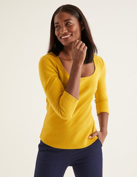 Tilly Ottoman Top - Saffron Tilly Ottoman Top - Saffron
