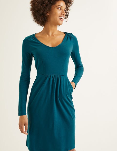 Romilly Jersey Dress - Baltic Romilly Jersey Dress - Baltic