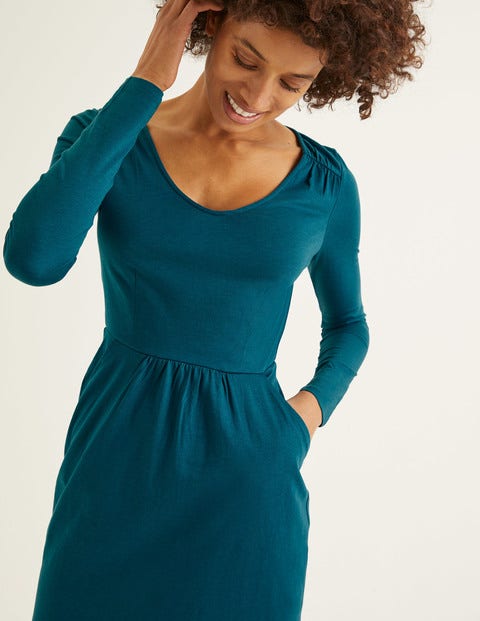 Romilly Jersey Dress - Baltic Romilly Jersey Dress - Baltic