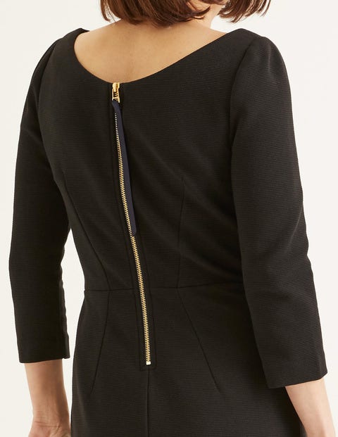 Aurelia Ottoman Dress - Black Aurelia Ottoman Dress - Black