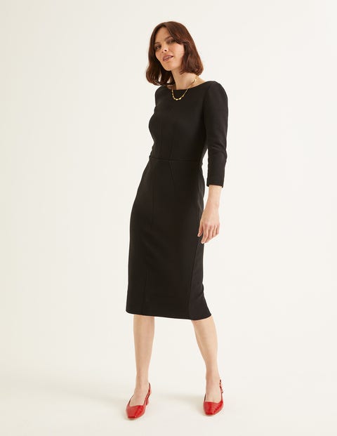 Aurelia Ottoman Dress - Black Aurelia Ottoman Dress - Black