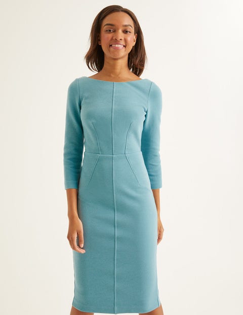 Aurelia Ottoman Dress - Heritage Blue Aurelia Ottoman Dress - Heritage Blue