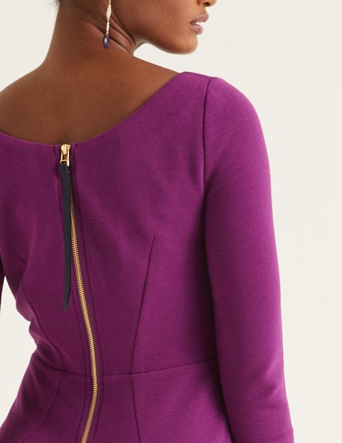 Aurelia Ottoman Dress - Ultra Violet Aurelia Ottoman Dress - Ultra Violet