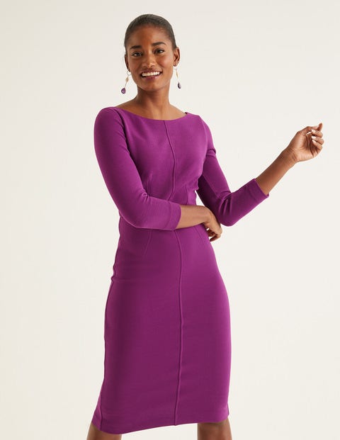 Aurelia Ottoman Dress - Ultra Violet Aurelia Ottoman Dress - Ultra Violet