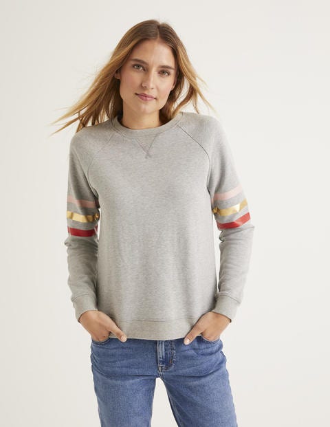 grey marl sweatshirt women's