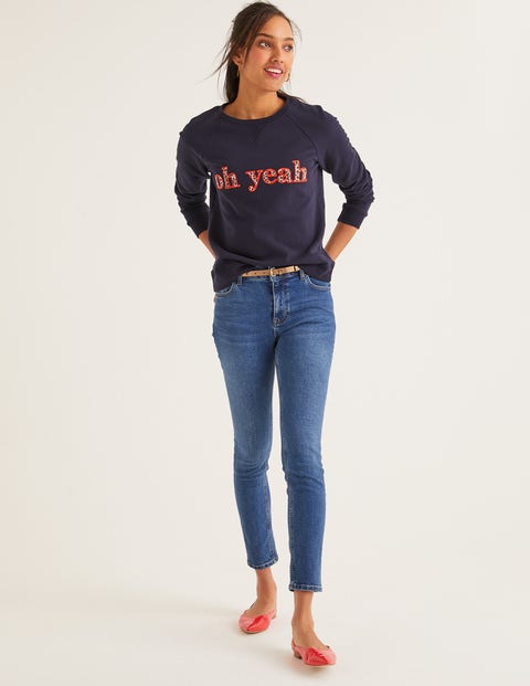 Le sweat - Motif Oh Yeah léopard Le sweat - Motif Oh Yeah léopard