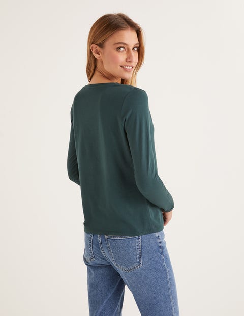 Supersoft V-Neck Tee - Midnight Garden Supersoft V-Neck Tee - Midnight Garden