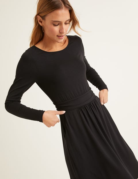 Abigail Jersey Dress - Black Abigail Jersey Dress - Black