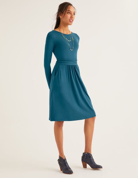 Abigail Jersey Dress - Baltic Abigail Jersey Dress - Baltic