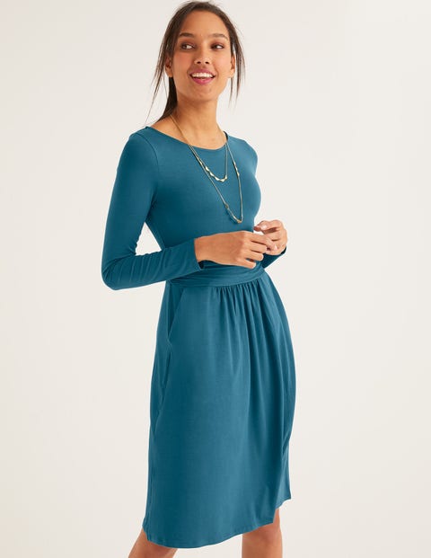 Abigail Jersey Dress - Baltic Abigail Jersey Dress - Baltic