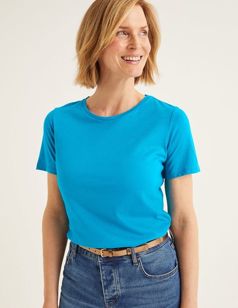 Supersoft Short Sleeve Tee - Blue Lagoon Supersoft Short Sleeve Tee - Blue Lagoon