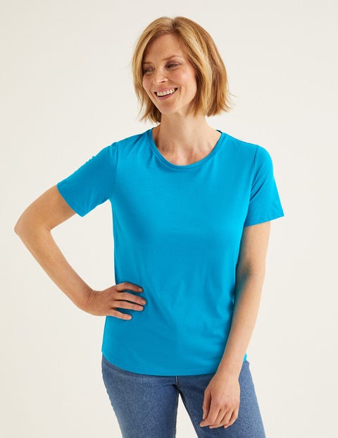 Supersoft Short Sleeve Tee - Blue Lagoon Supersoft Short Sleeve Tee - Blue Lagoon