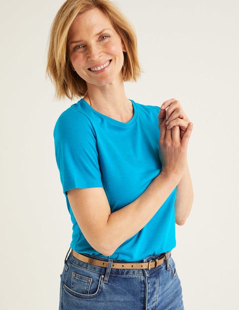 Supersoft Short Sleeve Tee - Blue Lagoon Supersoft Short Sleeve Tee - Blue Lagoon