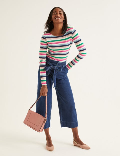 Long Sleeve Breton - Heritage Blue Multi Stripe Long Sleeve Breton - Heritage Blue Multi Stripe