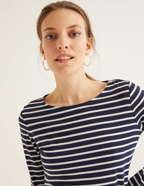 Long Sleeve Breton - Navy/Ivory Long Sleeve Breton - Navy/Ivory