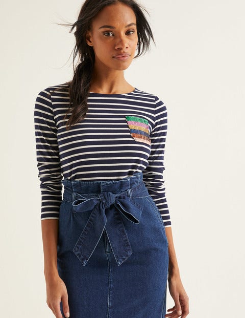 Sequin Pocket Breton - Multi Sequin Pocket Sequin Pocket Breton - Multi Sequin Pocket