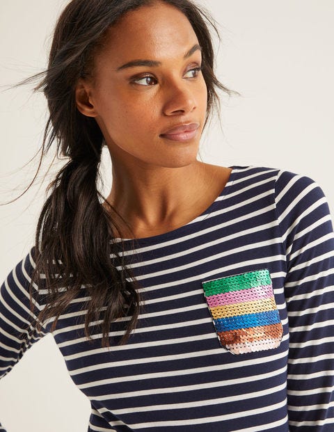 Sequin Pocket Breton - Multi Sequin Pocket Sequin Pocket Breton - Multi Sequin Pocket