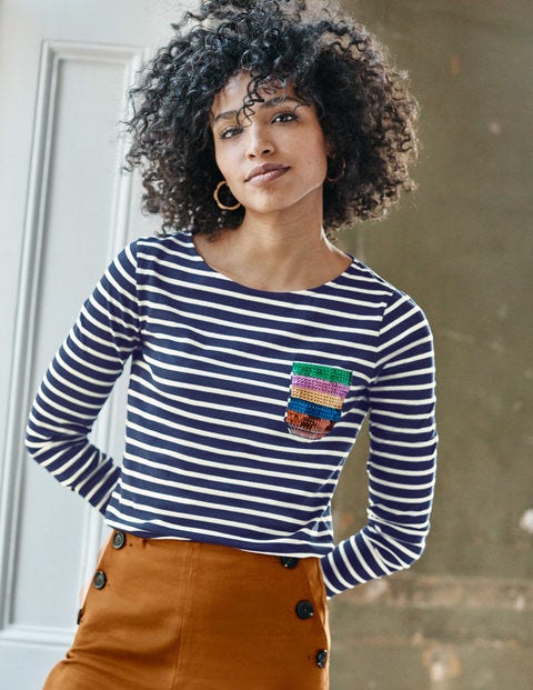 Sequin Pocket Breton - Multi Sequin Pocket Sequin Pocket Breton - Multi Sequin Pocket