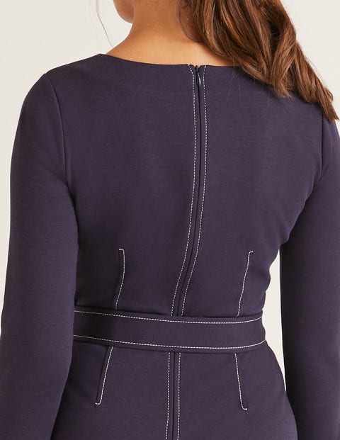 Rosalie Ponte Dress - Navy Rosalie Ponte Dress - Navy