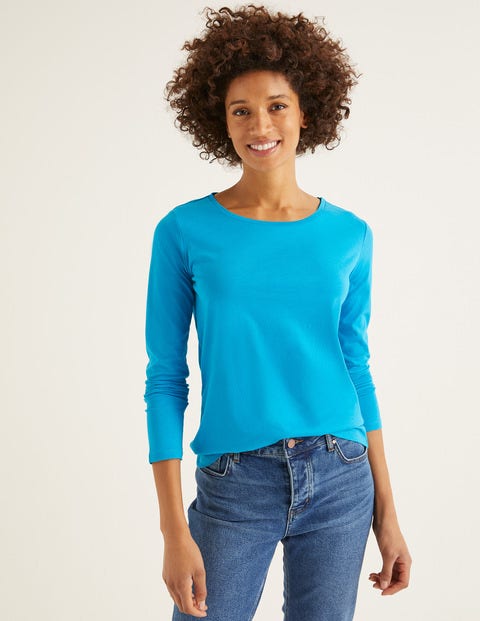 Supersoft Crew Neck Tee - Blue Lagoon Supersoft Crew Neck Tee - Blue Lagoon
