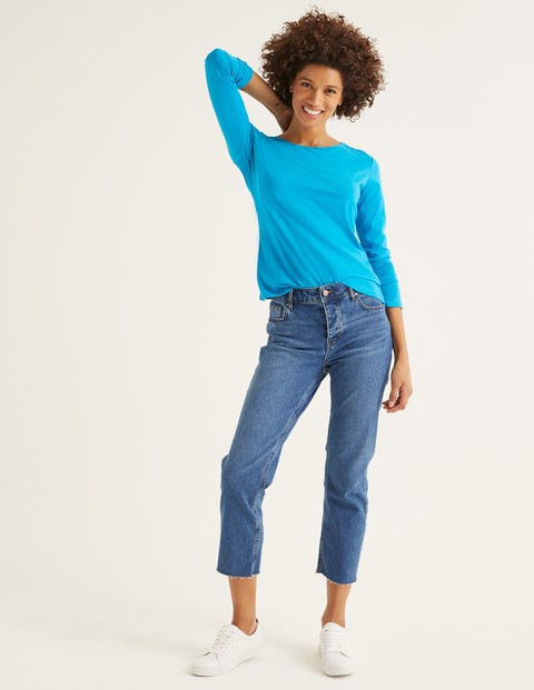 Supersoft Crew Neck Tee - Blue Lagoon Supersoft Crew Neck Tee - Blue Lagoon