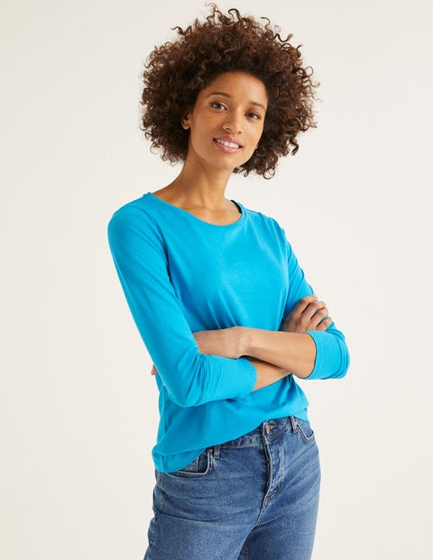 Supersoft Crew Neck Tee - Blue Lagoon Supersoft Crew Neck Tee - Blue Lagoon