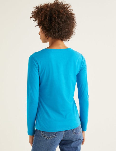 Supersoft Crew Neck Tee - Blue Lagoon Supersoft Crew Neck Tee - Blue Lagoon