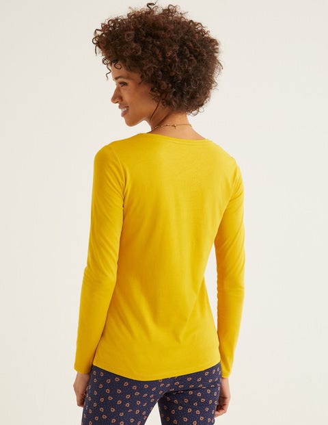 Supersoft Crew Neck Tee - Saffron Supersoft Crew Neck Tee - Saffron