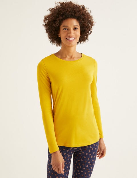 Supersoft Crew Neck Tee - Saffron Supersoft Crew Neck Tee - Saffron