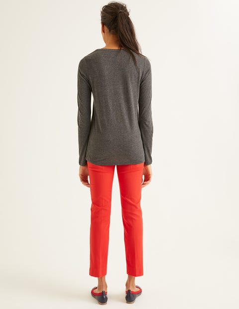 Supersoft Long Sleeve Tee - Charcoal Marl Supersoft Long Sleeve Tee - Charcoal Marl