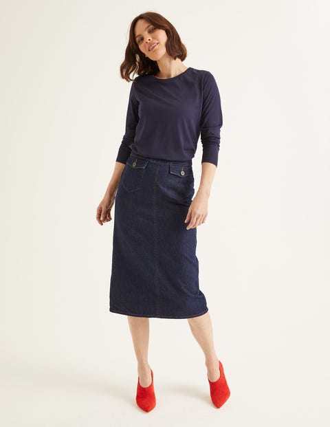 Supersoft Long Sleeve Tee - Navy Supersoft Long Sleeve Tee - Navy