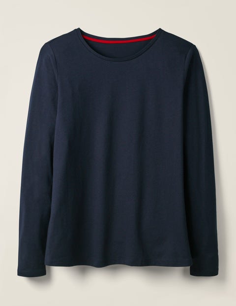 Supersoft Long Sleeve Tee - Navy Supersoft Long Sleeve Tee - Navy