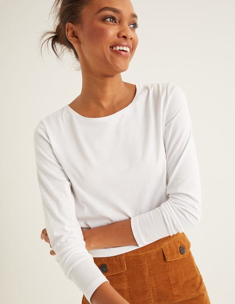 Supersoft Crew Neck Tee - White Supersoft Crew Neck Tee - White