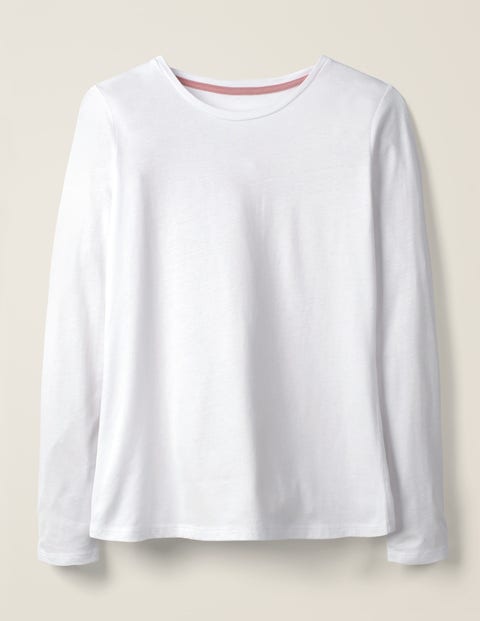 Supersoft Crew Neck Tee - White Supersoft Crew Neck Tee - White