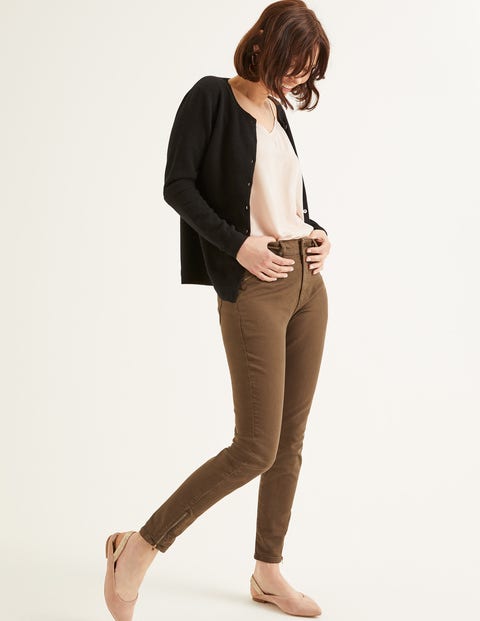 Cashmere Crew Cardigan - Black Cashmere Crew Cardigan - Black