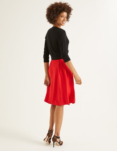 Cashmere Crop Crew Cardigan - Black Cashmere Crop Crew Cardigan - Black