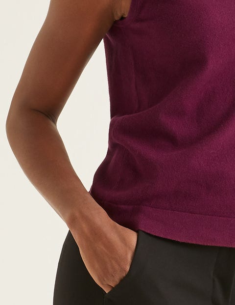 Favourite Cotton Knitted Tank - Ruby Ring Favourite Cotton Knitted Tank - Ruby Ring