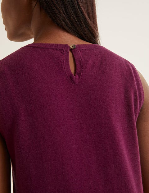 Favourite Cotton Knitted Tank - Ruby Ring Favourite Cotton Knitted Tank - Ruby Ring
