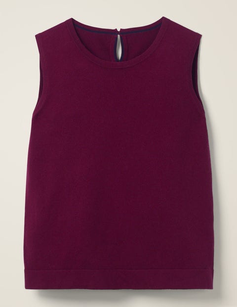 Favourite Cotton Knitted Tank - Ruby Ring Favourite Cotton Knitted Tank - Ruby Ring