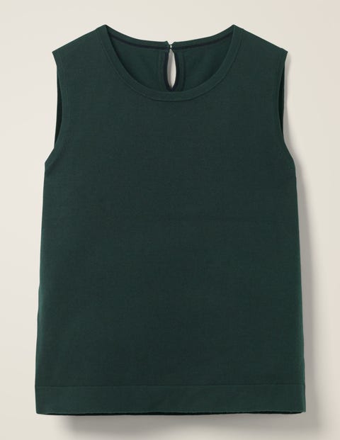 Favourite Cotton Knitted Tank - Midnight Garden Favourite Cotton Knitted Tank - Midnight Garden