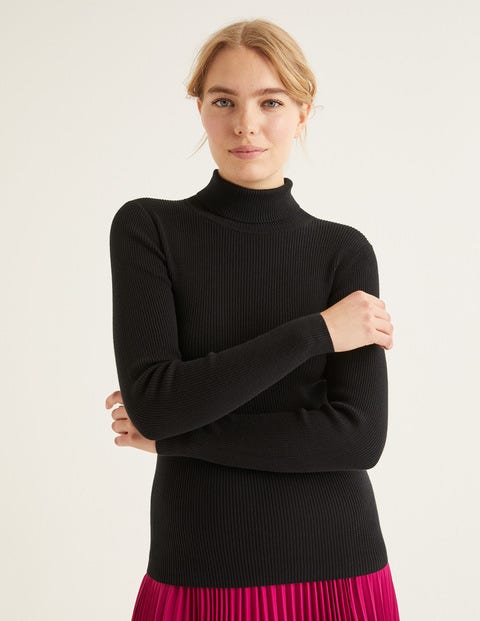 Tilly Roll Neck Sweater - Black Tilly Roll Neck Sweater - Black