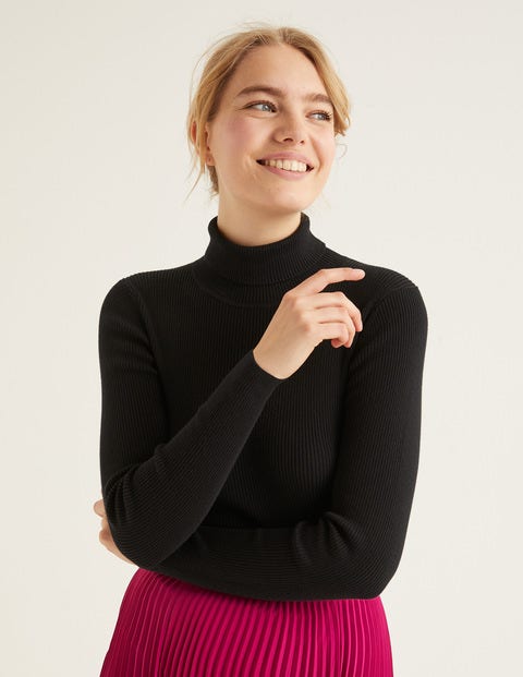 Tilly Roll Neck Sweater - Black Tilly Roll Neck Sweater - Black