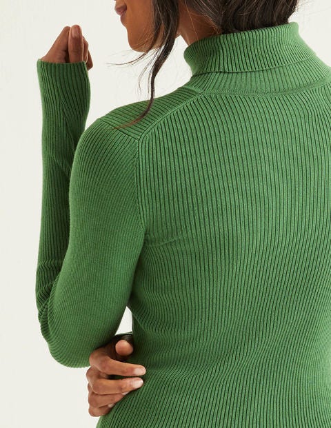 Tilly Roll Neck Sweater - Broad Bean Tilly Roll Neck Sweater - Broad Bean