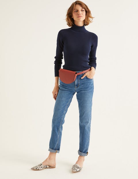 Tilly Roll Neck Jumper - Navy Tilly Roll Neck Jumper - Navy