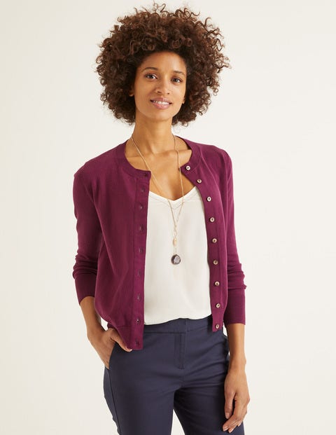 Amelia Crew Cardigan - Ruby Ring Amelia Crew Cardigan - Ruby Ring