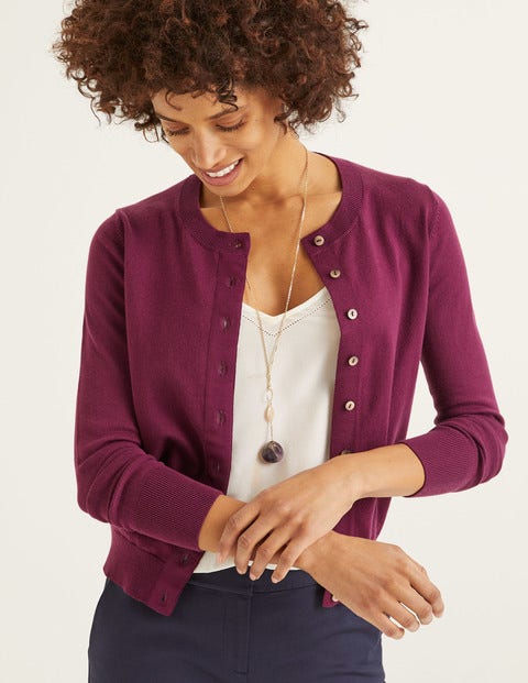 Amelia Crew Cardigan - Ruby Ring Amelia Crew Cardigan - Ruby Ring