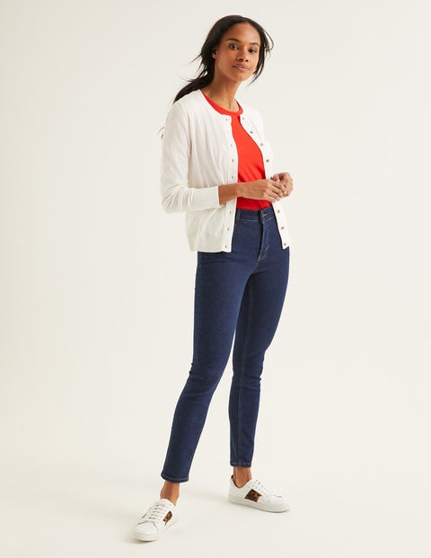 Amelia Crew Cardigan - Ivory Amelia Crew Cardigan - Ivory