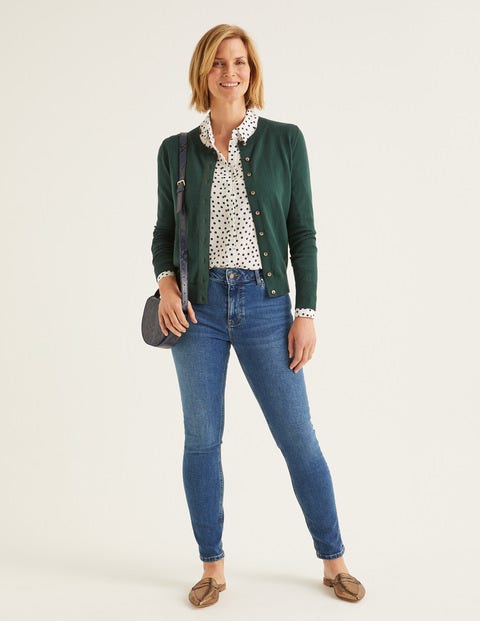 Amelia Crew Cardigan - Midnight Green Amelia Crew Cardigan - Midnight Green