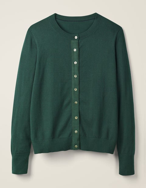 Amelia Crew Cardigan - Midnight Green Amelia Crew Cardigan - Midnight Green